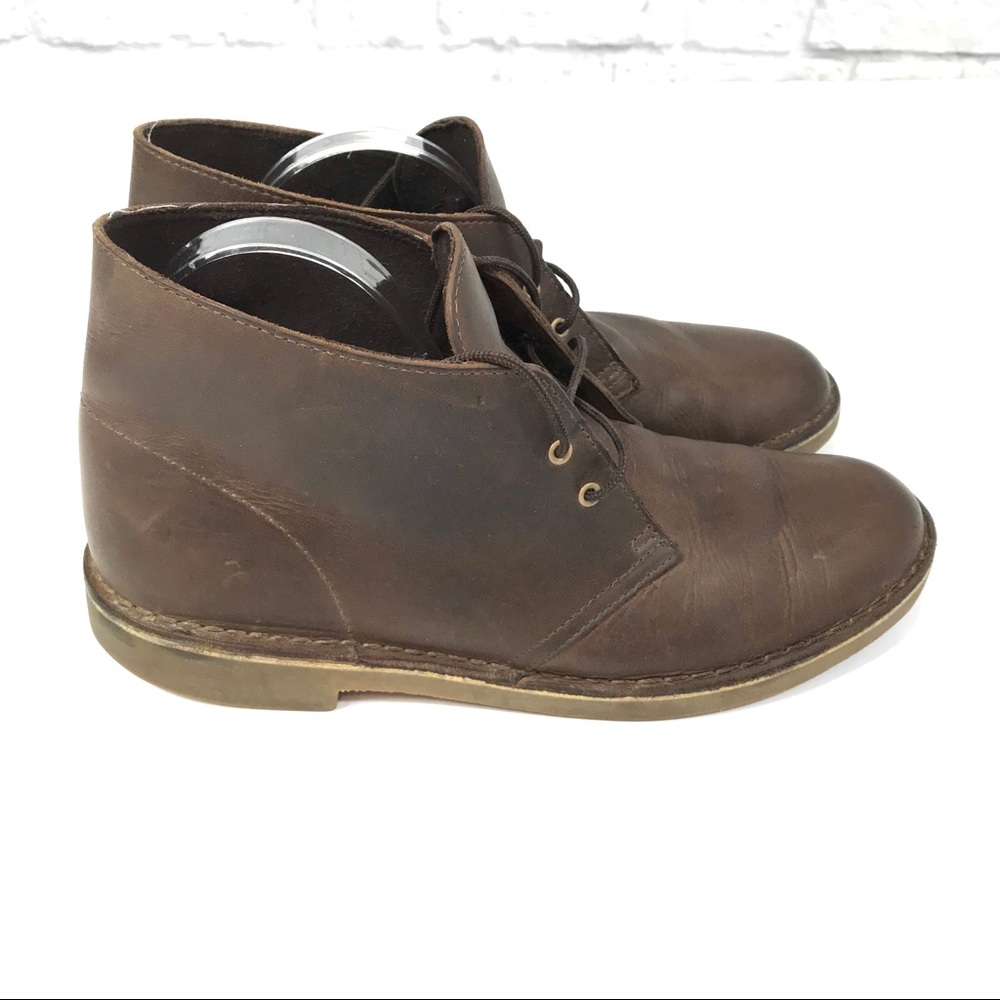 Clark's Men's Leather Bushacre Chukka Boot - Picture 2 of 8